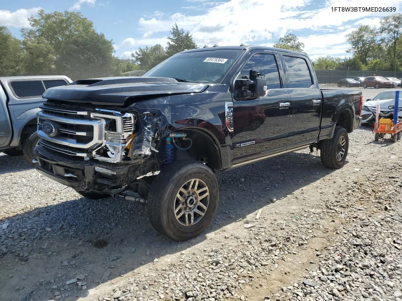 2021 Ford F350 Super Duty VIN: 1FT8W3BT9MED26639 Lot: 69478364