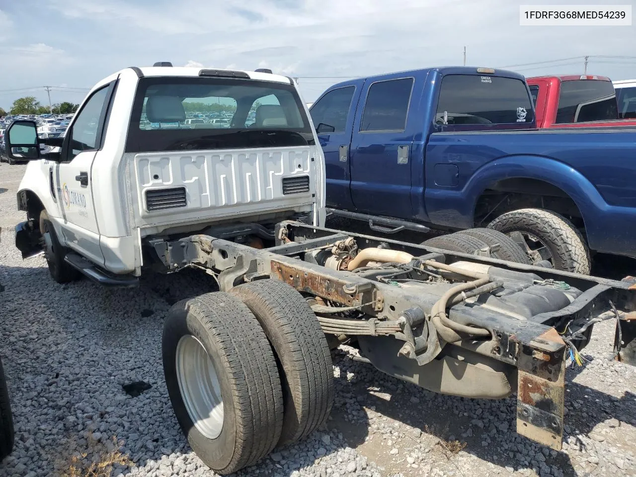 2021 Ford F350 Super Duty VIN: 1FDRF3G68MED54239 Lot: 69665014