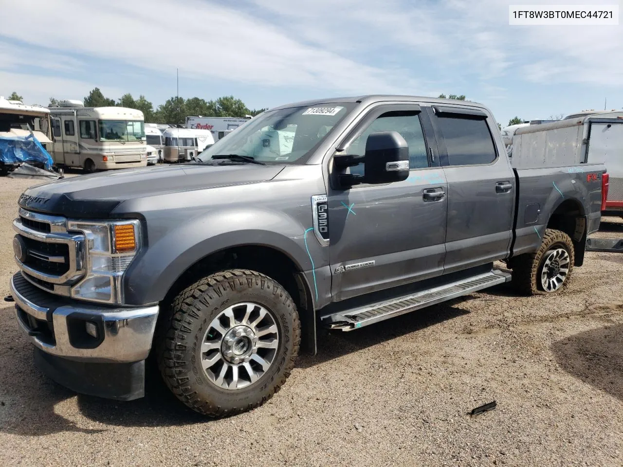 2021 Ford F350 Super Duty VIN: 1FT8W3BT0MEC44721 Lot: 71309294