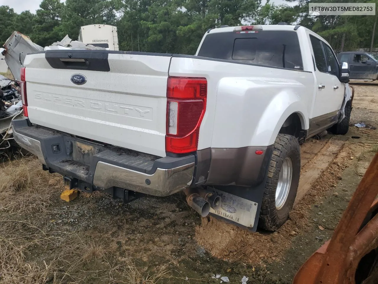 2021 Ford F350 Super Duty VIN: 1FT8W3DT5MED82753 Lot: 71439144