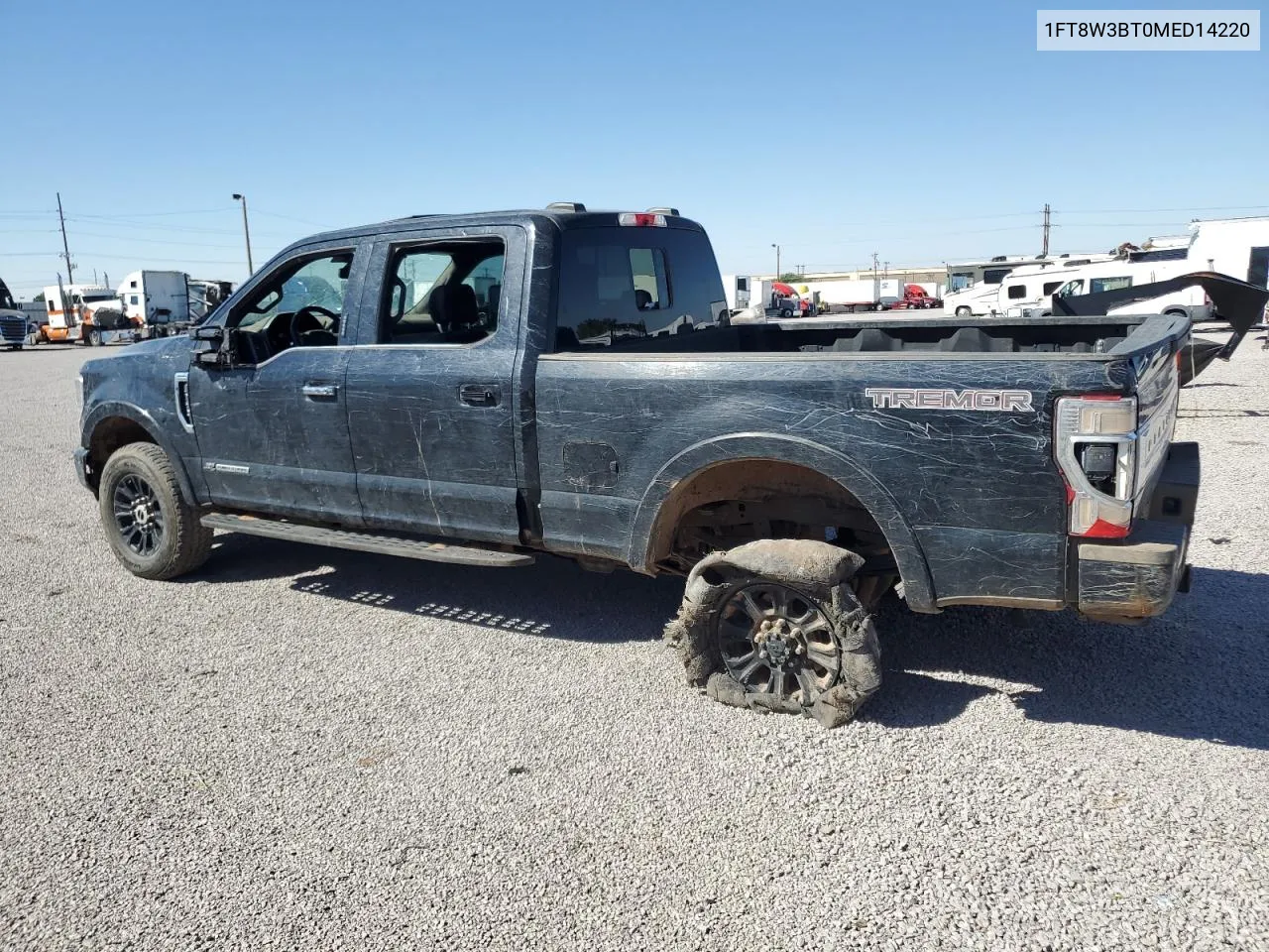 2021 Ford F350 Super Duty VIN: 1FT8W3BT0MED14220 Lot: 73057474