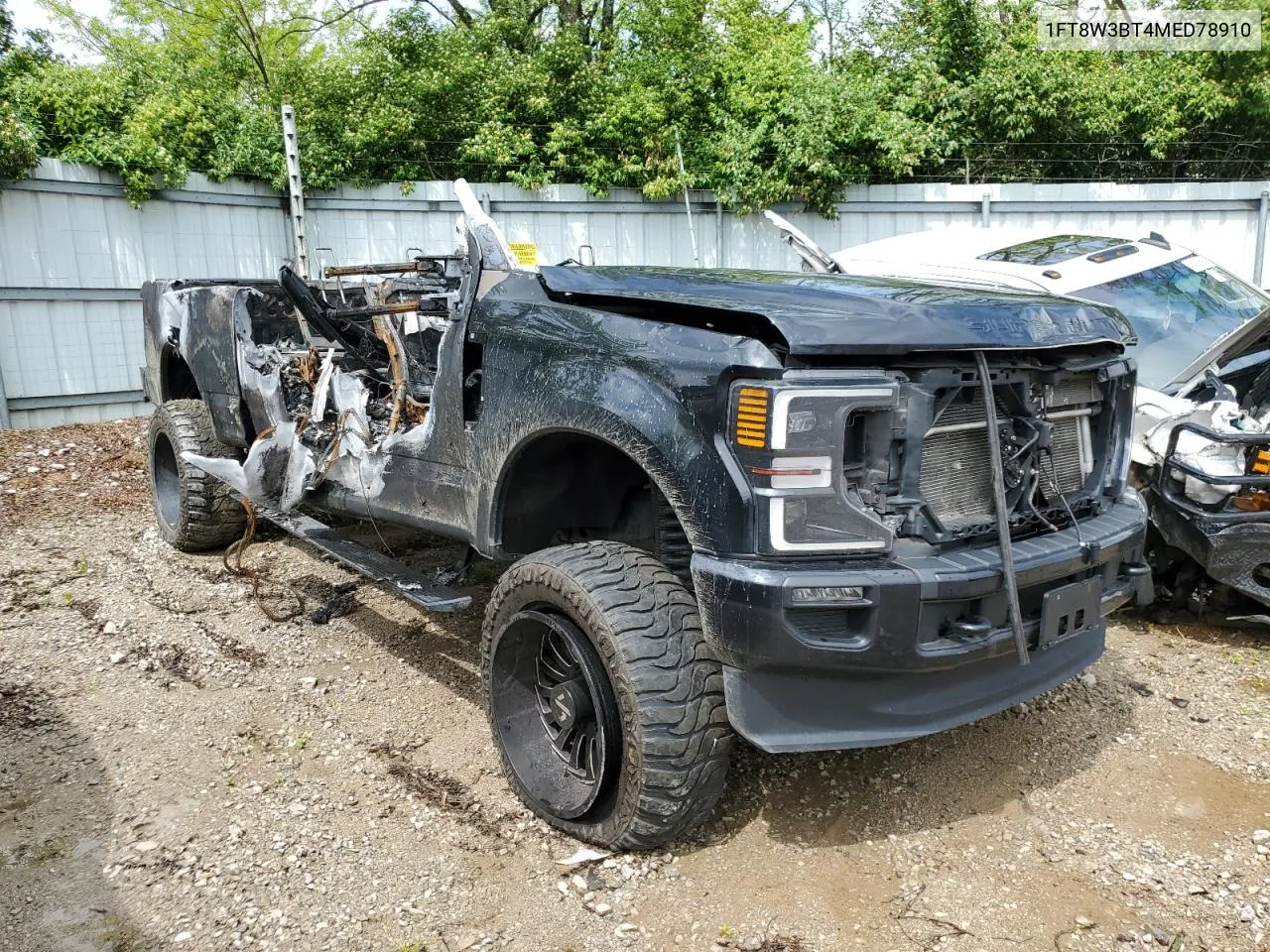 2021 Ford F350 Super Duty VIN: 1FT8W3BT4MED78910 Lot: 73494684