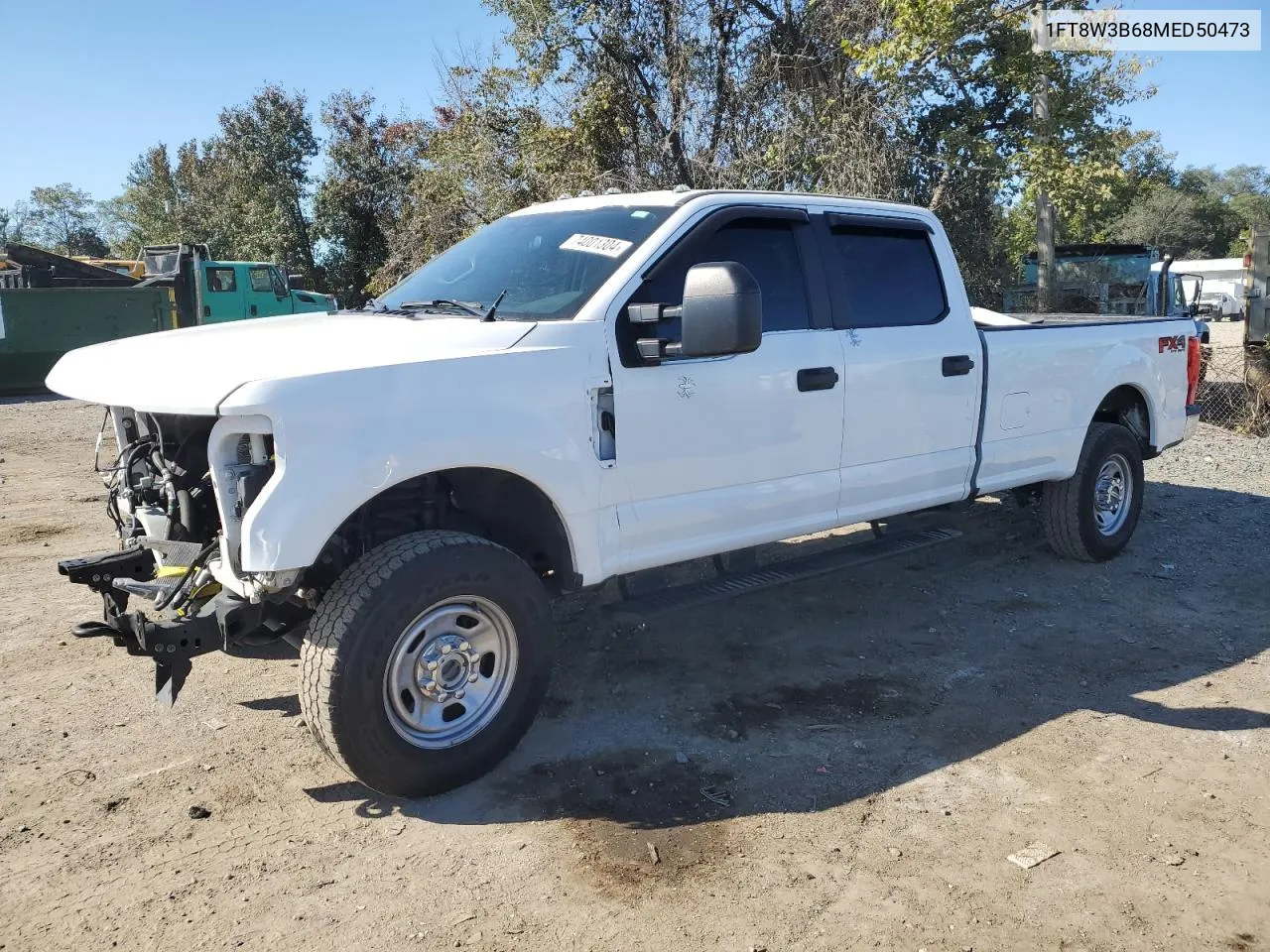 2021 Ford F350 Super Duty VIN: 1FT8W3B68MED50473 Lot: 74001304