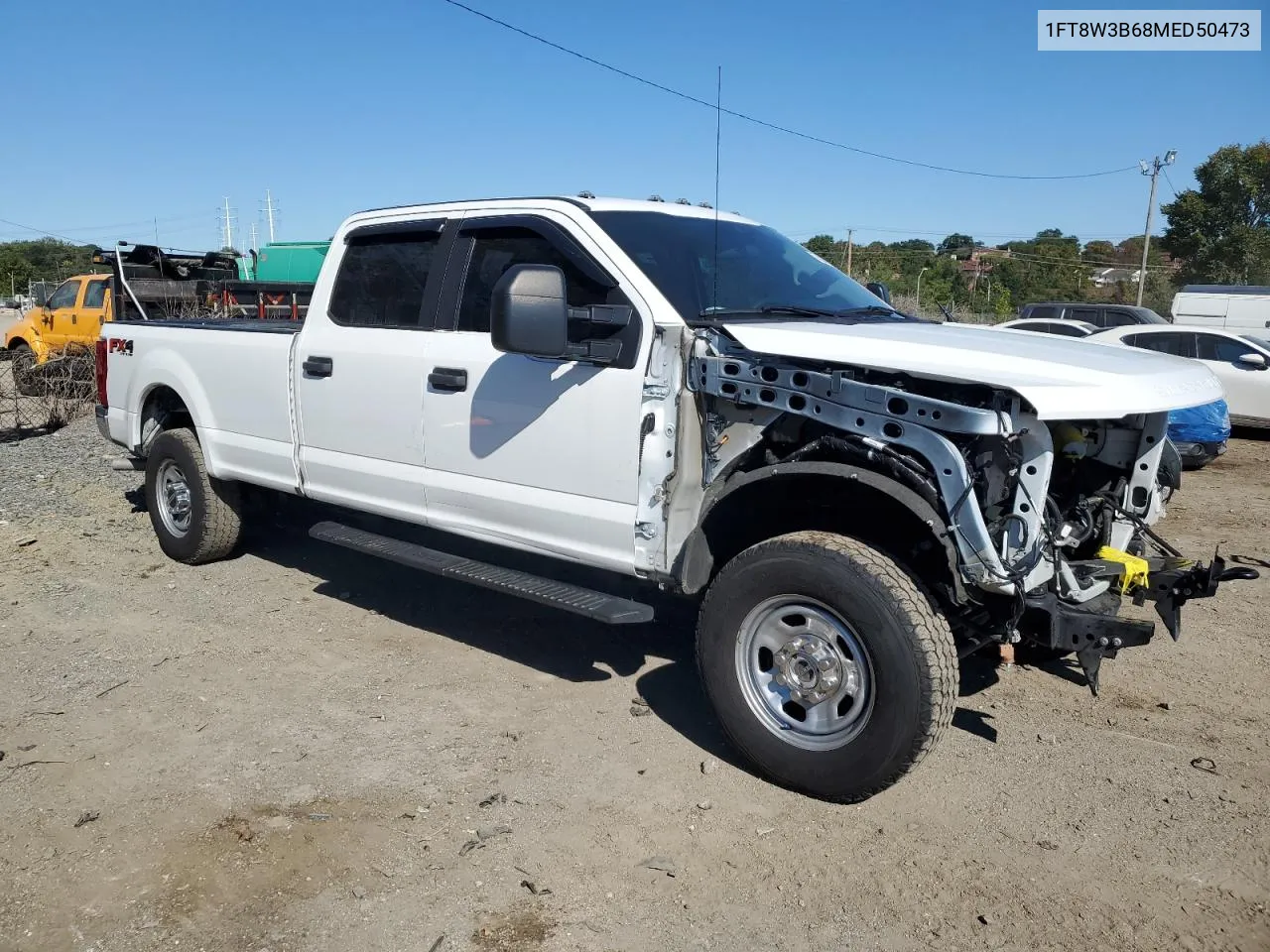 2021 Ford F350 Super Duty VIN: 1FT8W3B68MED50473 Lot: 74001304