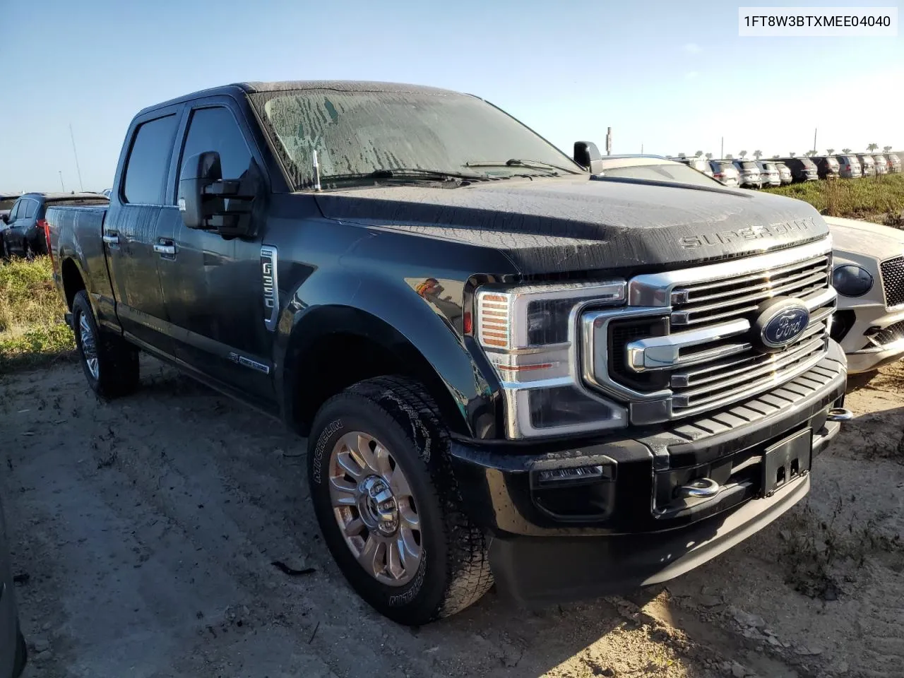 2021 Ford F350 Super Duty VIN: 1FT8W3BTXMEE04040 Lot: 74922364