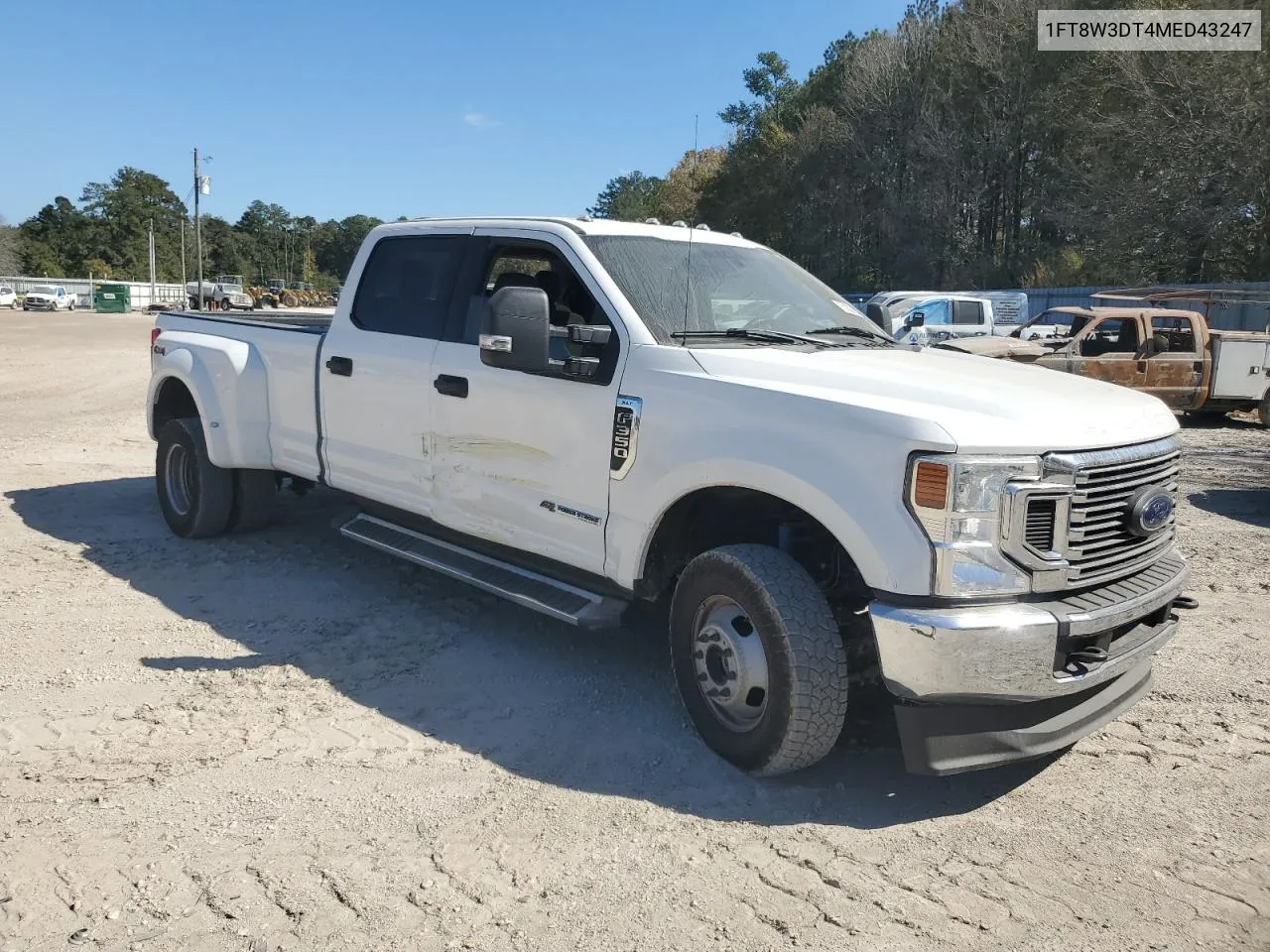 2021 Ford F350 Super Duty VIN: 1FT8W3DT4MED43247 Lot: 75020894