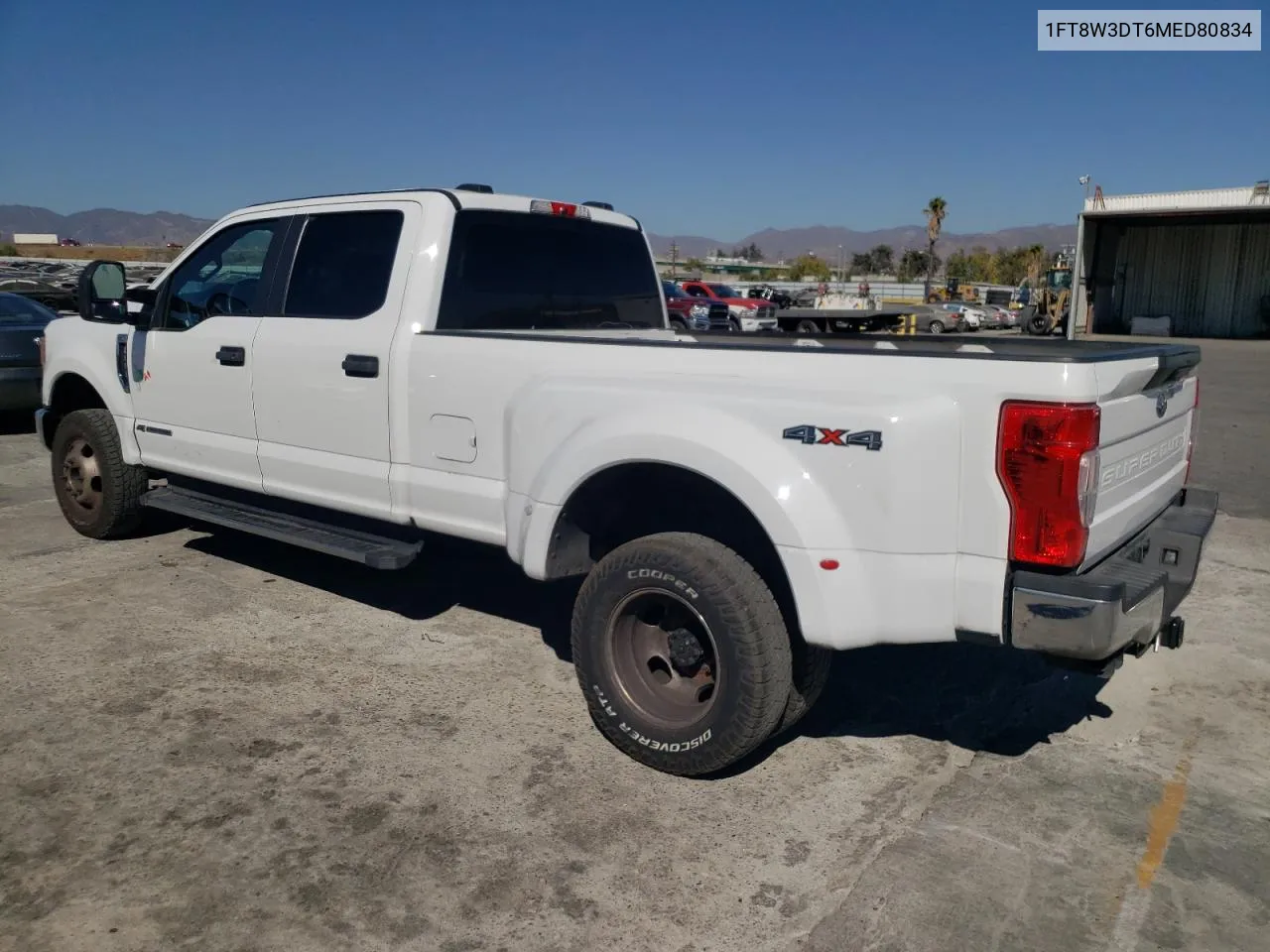 2021 Ford F350 Super Duty VIN: 1FT8W3DT6MED80834 Lot: 77699544