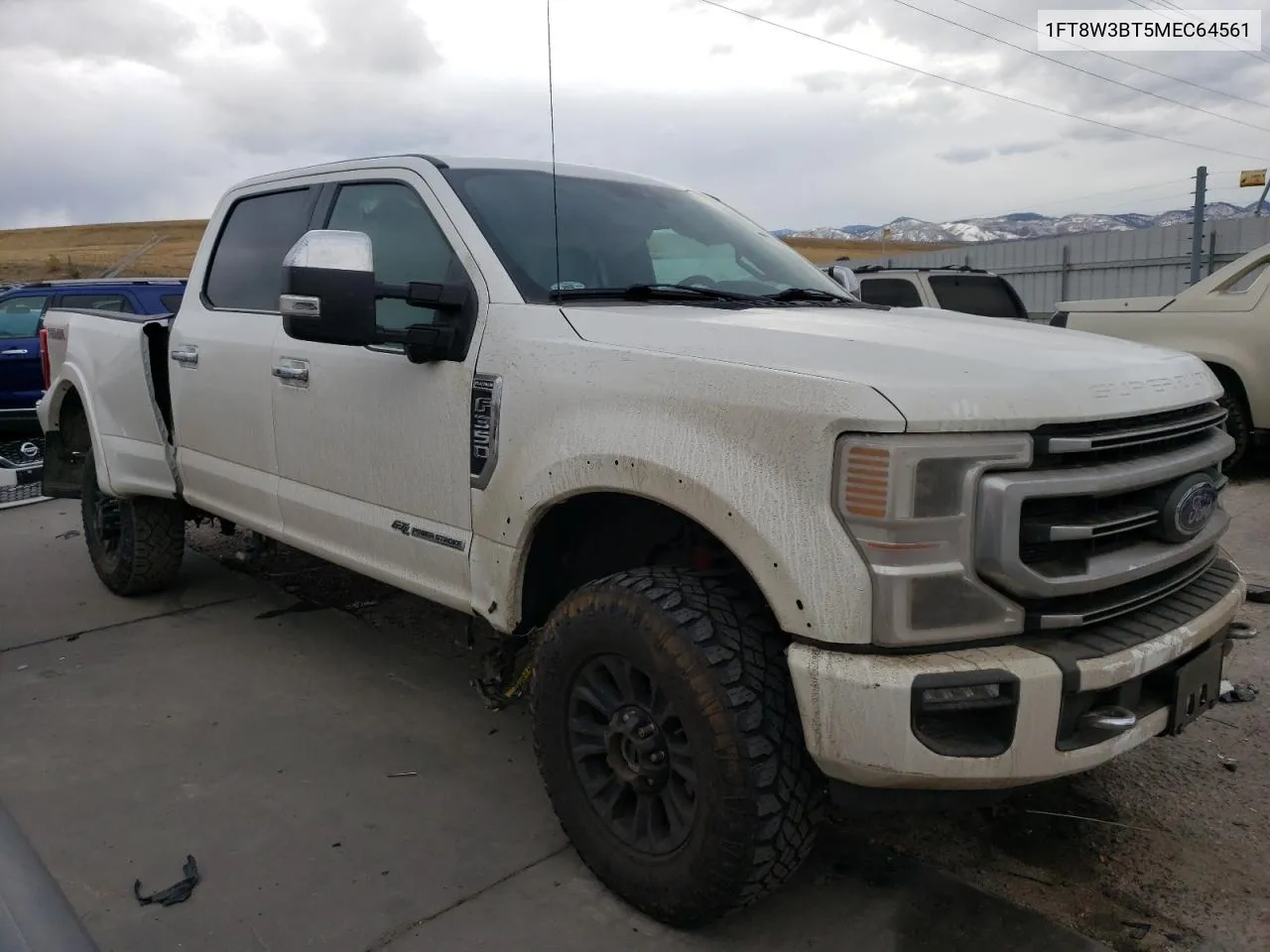 2021 Ford F350 Super Duty VIN: 1FT8W3BT5MEC64561 Lot: 77710204