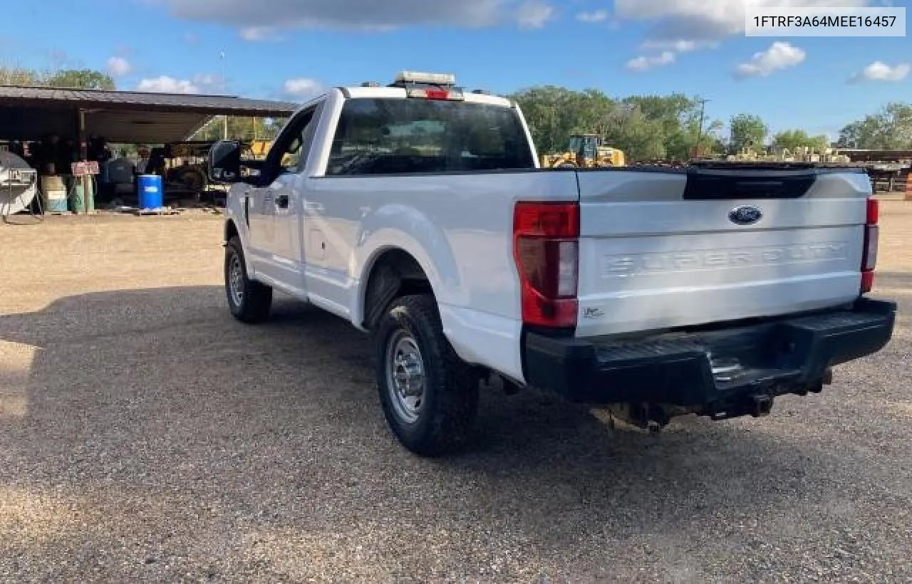 2021 Ford F350 Super Duty VIN: 1FTRF3A64MEE16457 Lot: 80541904