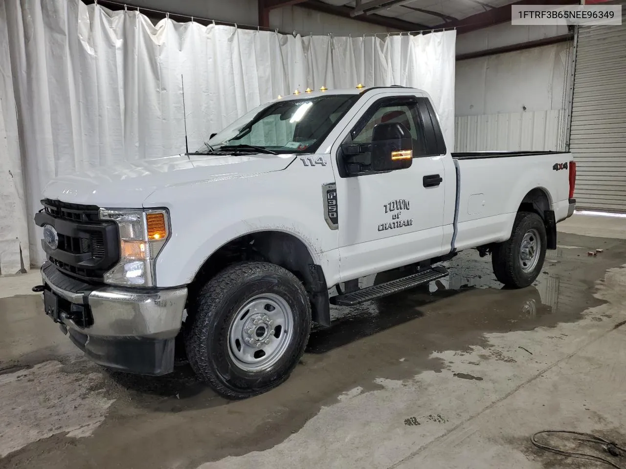 2022 Ford F350 Super Duty VIN: 1FTRF3B65NEE96349 Lot: 49343184