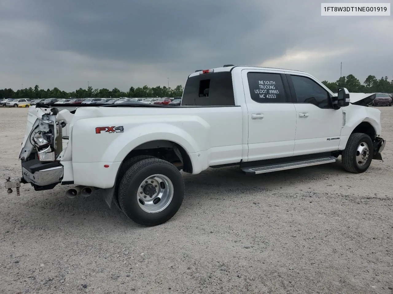 2022 Ford F350 Super Duty VIN: 1FT8W3DT1NEG01919 Lot: 51052374