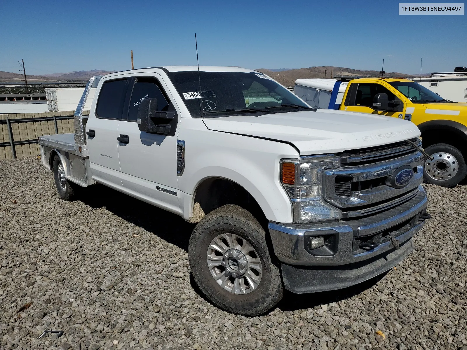 2022 Ford F350 Super Duty VIN: 1FT8W3BT5NEC94497 Lot: 61812374