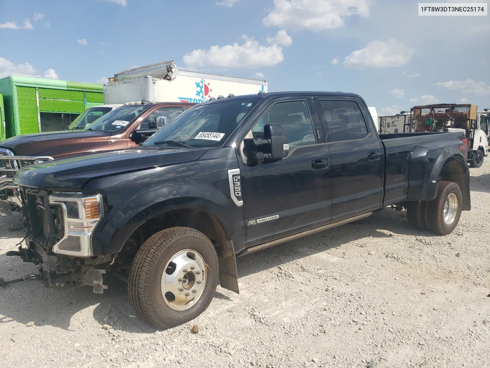 2022 Ford F350 Super Duty VIN: 1FT8W3DT3NEC25174 Lot: 65455144