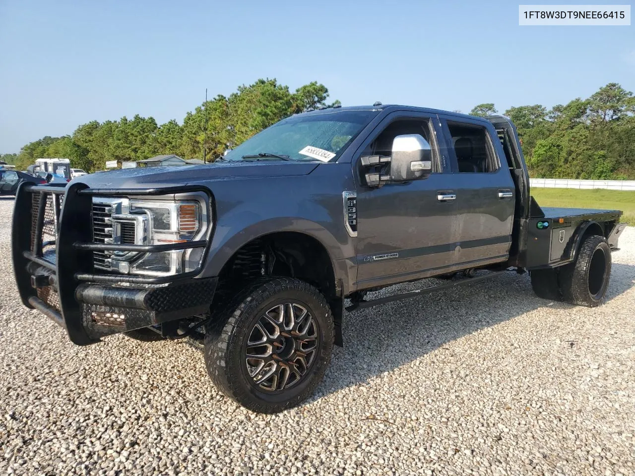 2022 Ford F350 Super Duty VIN: 1FT8W3DT9NEE66415 Lot: 65833384