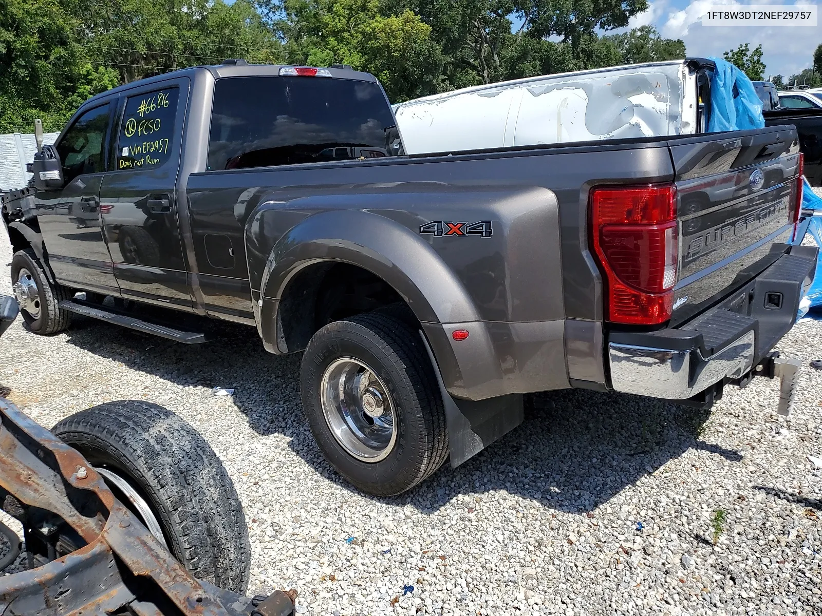 2022 Ford F350 Super Duty VIN: 1FT8W3DT2NEF29757 Lot: 66950184