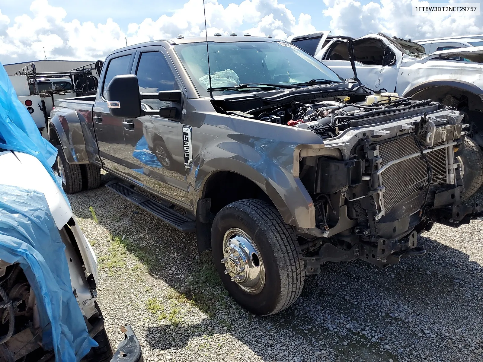 2022 Ford F350 Super Duty VIN: 1FT8W3DT2NEF29757 Lot: 66950184