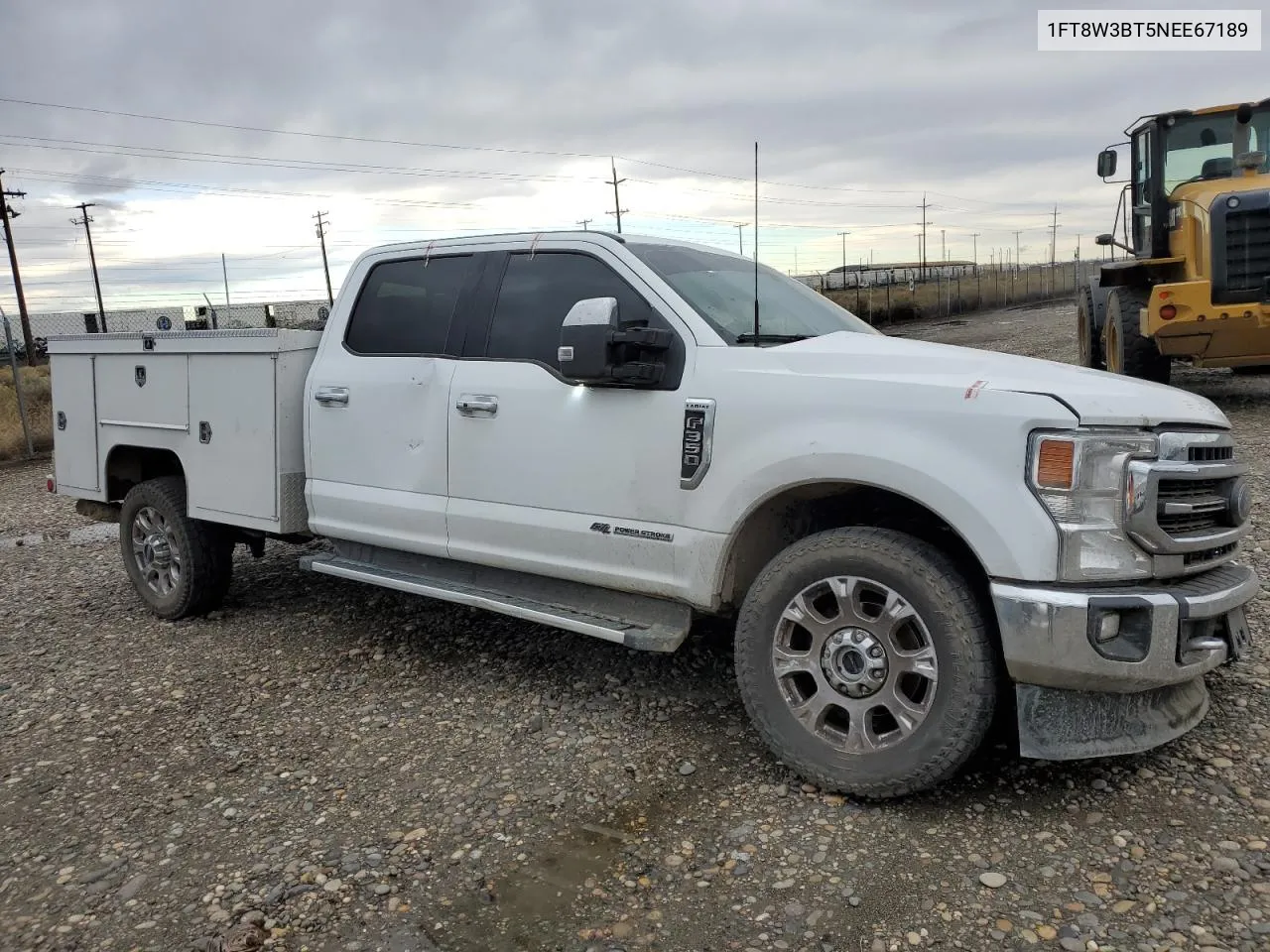 2022 Ford F350 Super Duty VIN: 1FT8W3BT5NEE67189 Lot: 68653224