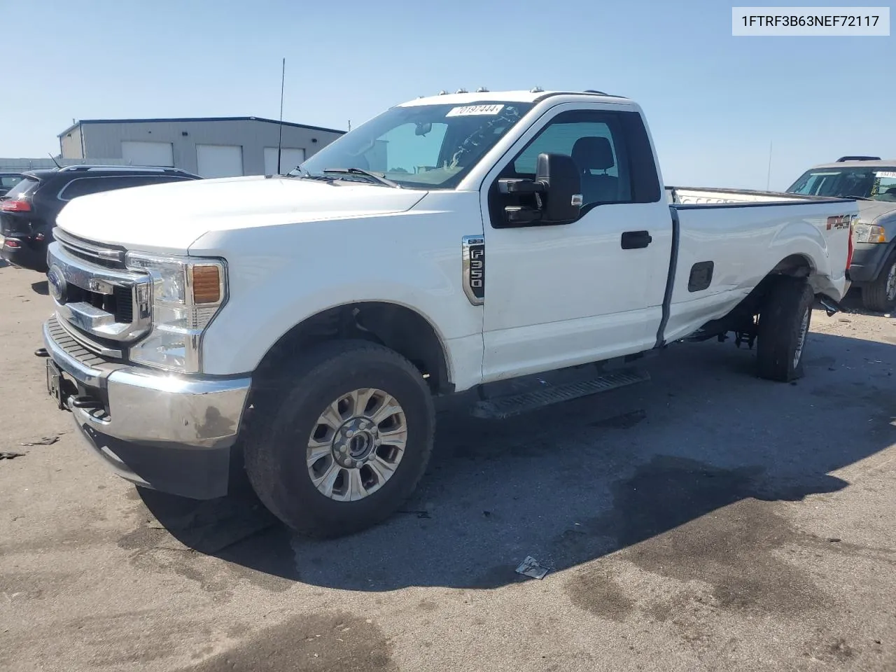 2022 Ford F350 Super Duty VIN: 1FTRF3B63NEF72117 Lot: 70197444