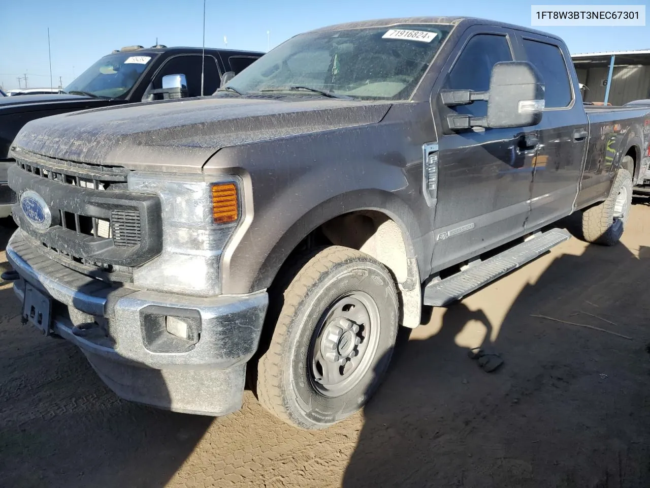 2022 Ford F350 Super Duty VIN: 1FT8W3BT3NEC67301 Lot: 71916824