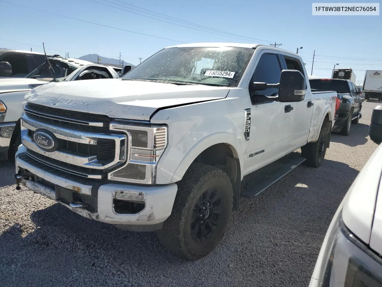 2022 Ford F350 Super Duty VIN: 1FT8W3BT2NEC76054 Lot: 73055294