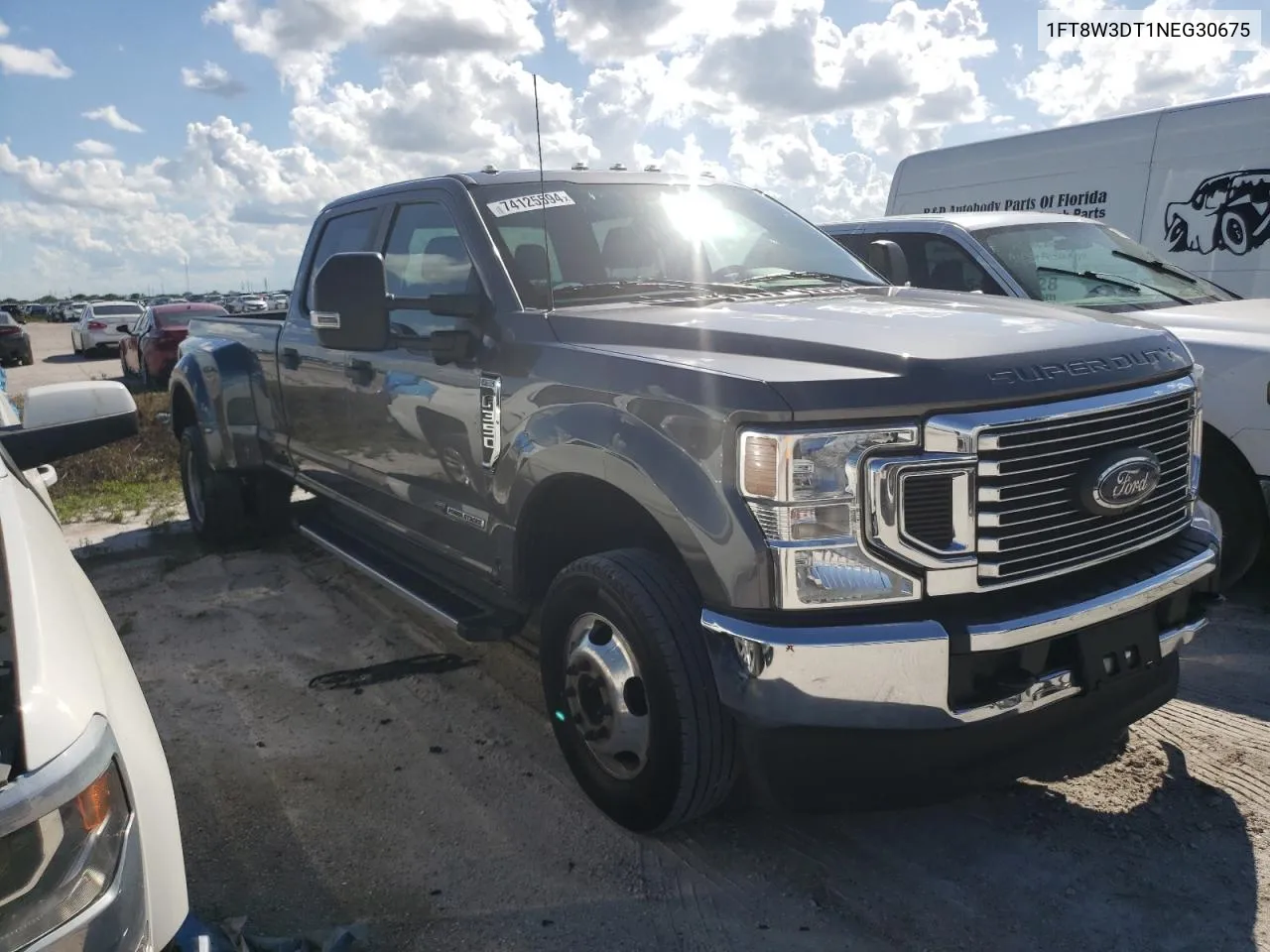 2022 Ford F350 Super Duty VIN: 1FT8W3DT1NEG30675 Lot: 74125594