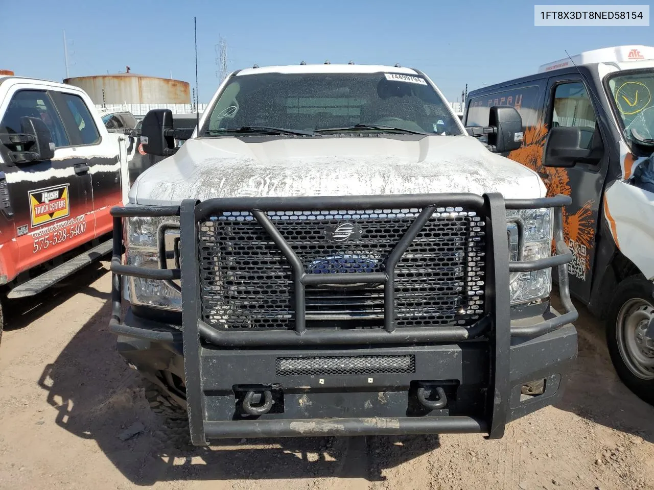 2022 Ford F350 Super Duty VIN: 1FT8X3DT8NED58154 Lot: 74499794