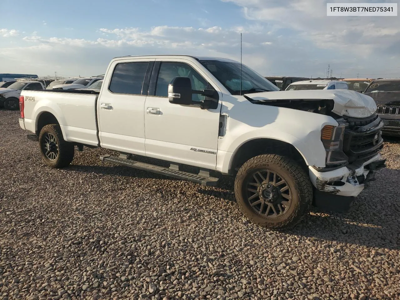 2022 Ford F350 Super Duty VIN: 1FT8W3BT7NED75341 Lot: 75490774