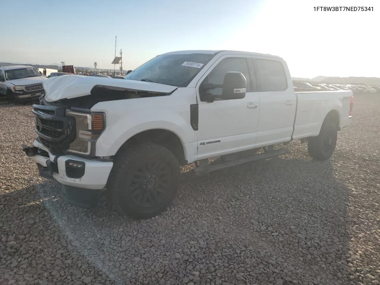 2022 Ford F350 Super Duty VIN: 1FT8W3BT7NED75341 Lot: 75490774