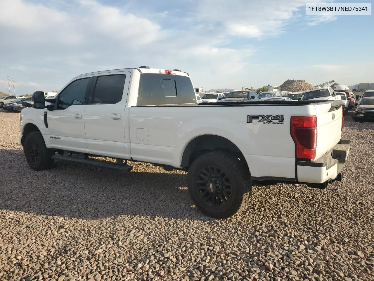 2022 Ford F350 Super Duty VIN: 1FT8W3BT7NED75341 Lot: 75490774