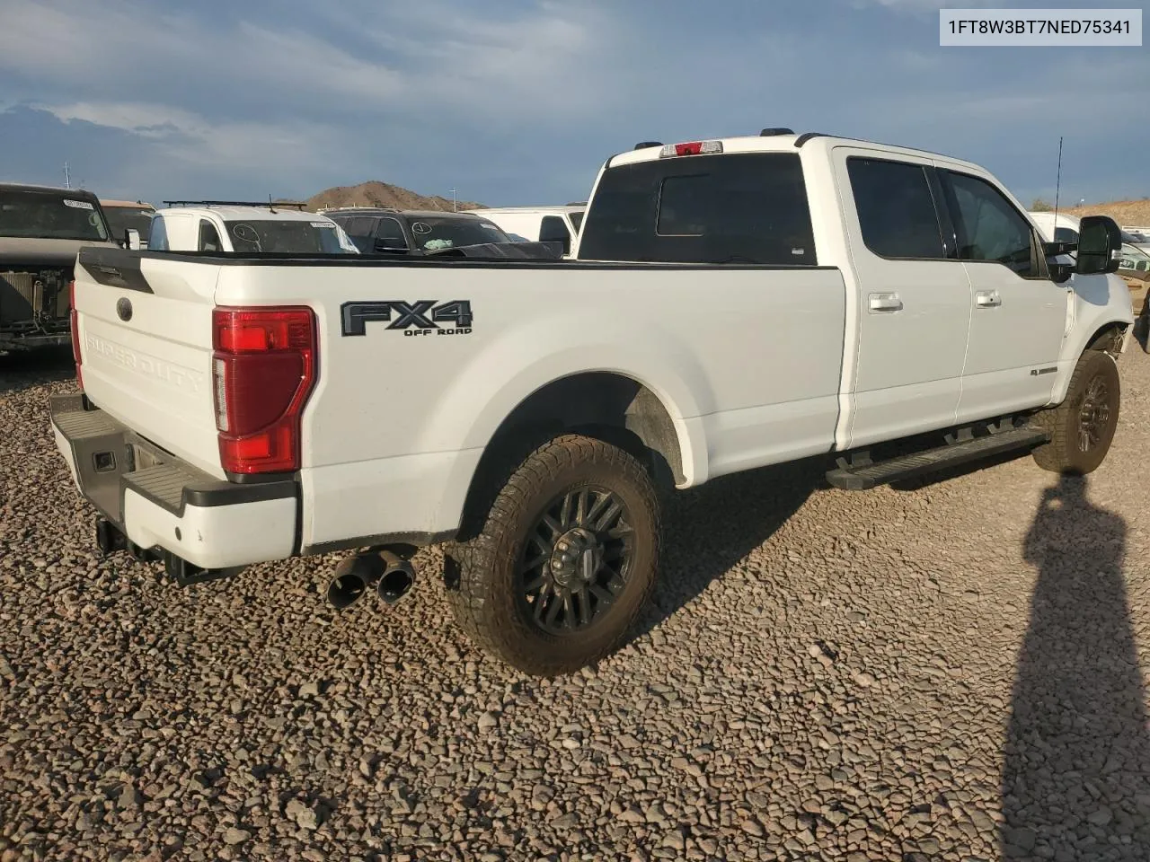 2022 Ford F350 Super Duty VIN: 1FT8W3BT7NED75341 Lot: 75490774