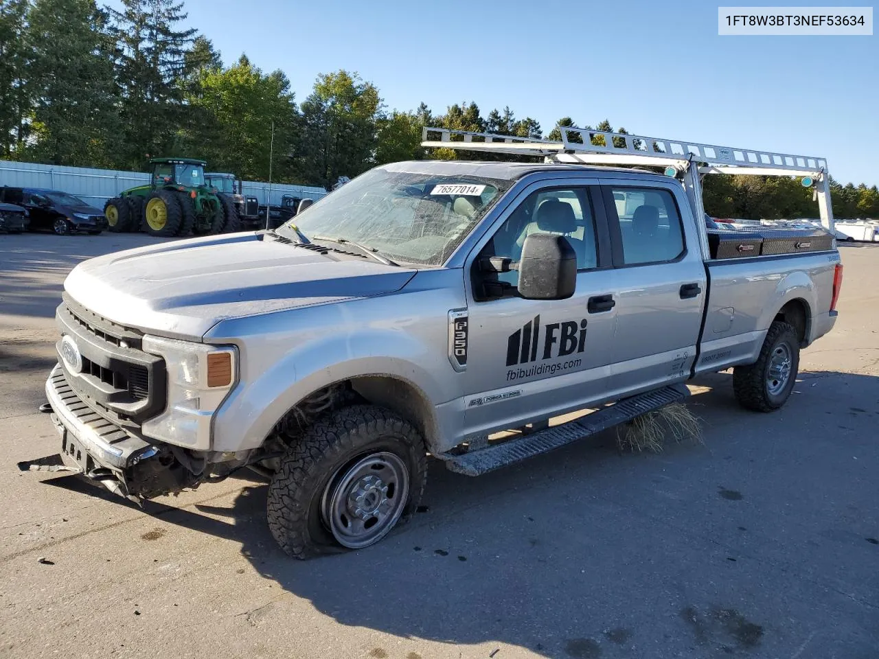 2022 Ford F350 Super Duty VIN: 1FT8W3BT3NEF53634 Lot: 76577014