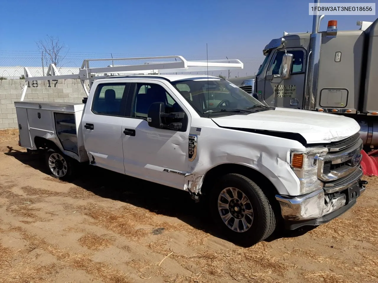 2022 Ford F350 Super Duty VIN: 1FD8W3AT3NEG18656 Lot: 76788594