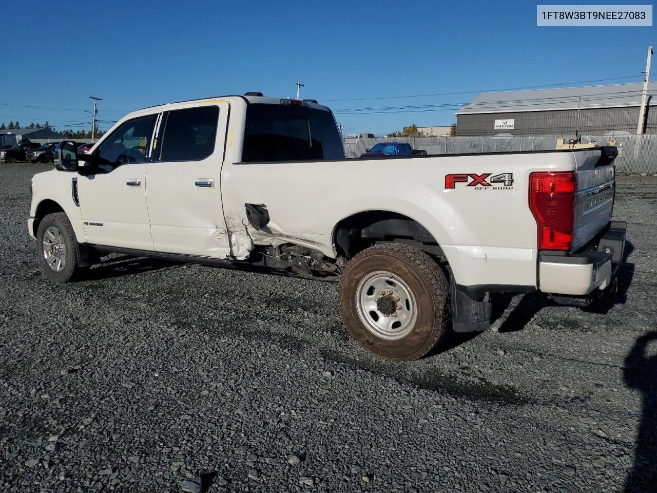 2022 Ford F350 Super Duty VIN: 1FT8W3BT9NEE27083 Lot: 76859944