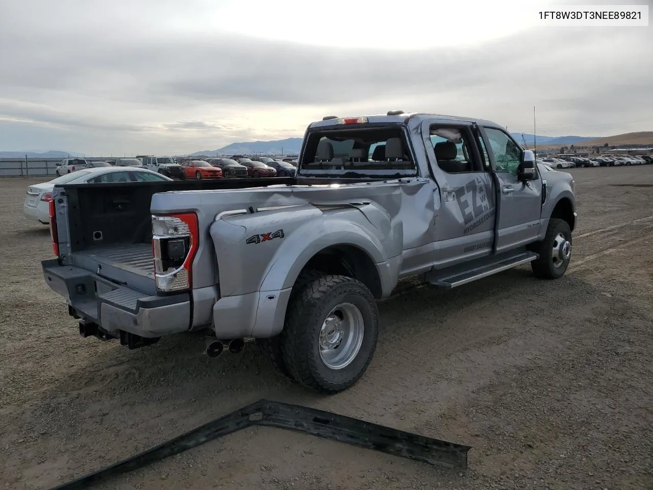 2022 Ford F350 Super Duty VIN: 1FT8W3DT3NEE89821 Lot: 77825784