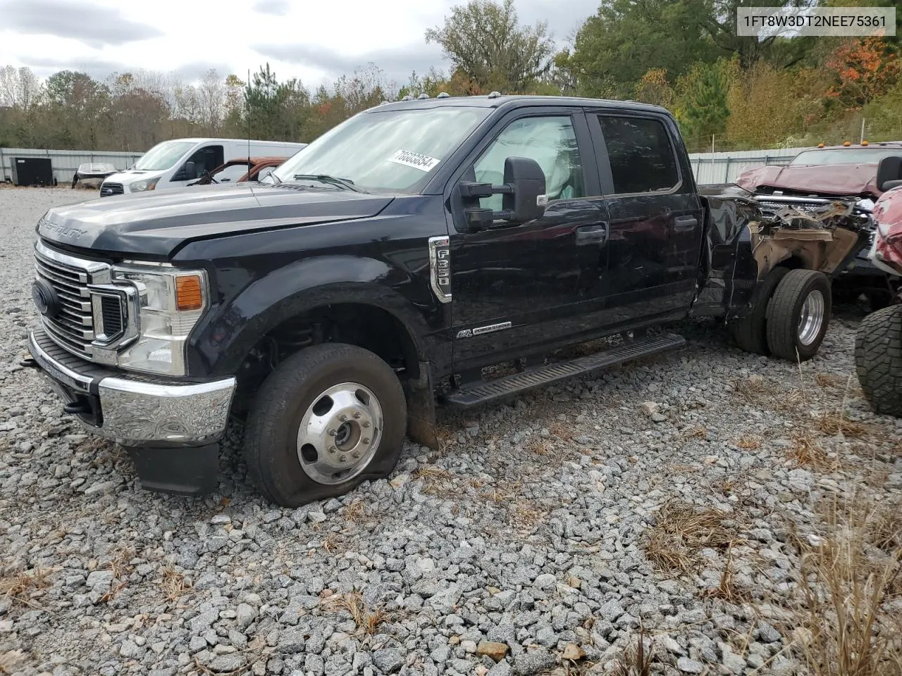 2022 Ford F350 Super Duty VIN: 1FT8W3DT2NEE75361 Lot: 78603854