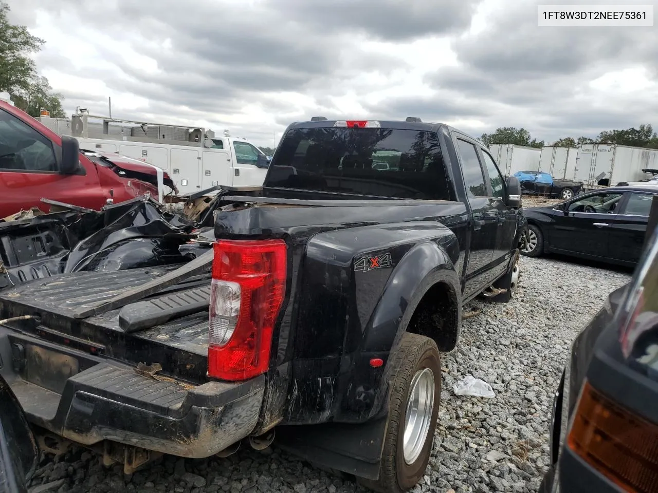 2022 Ford F350 Super Duty VIN: 1FT8W3DT2NEE75361 Lot: 78603854