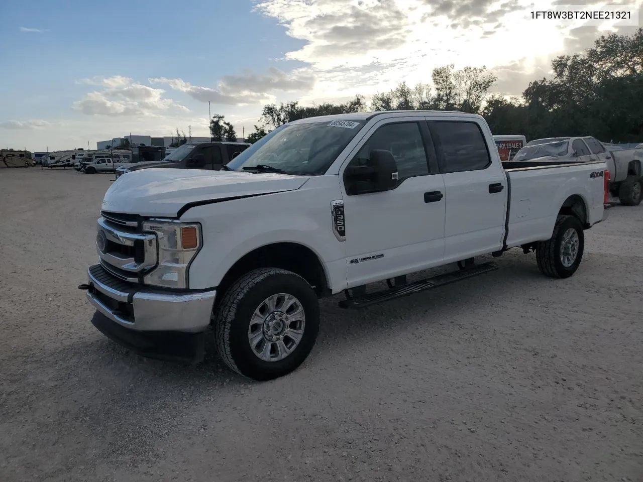 2022 Ford F350 Super Duty VIN: 1FT8W3BT2NEE21321 Lot: 80545784