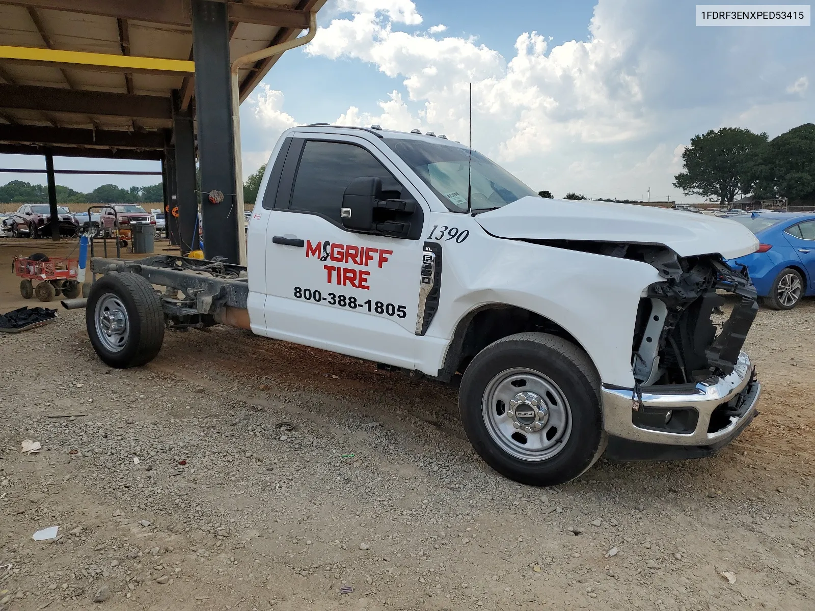 2023 Ford F350 Super Duty VIN: 1FDRF3ENXPED53415 Lot: 67916674