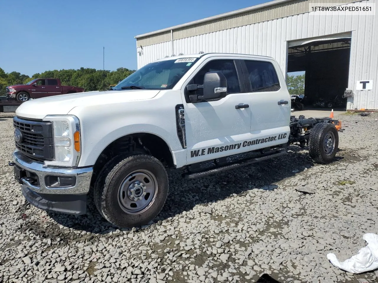 2023 Ford F350 Super Duty VIN: 1FT8W3BAXPED51651 Lot: 69656364