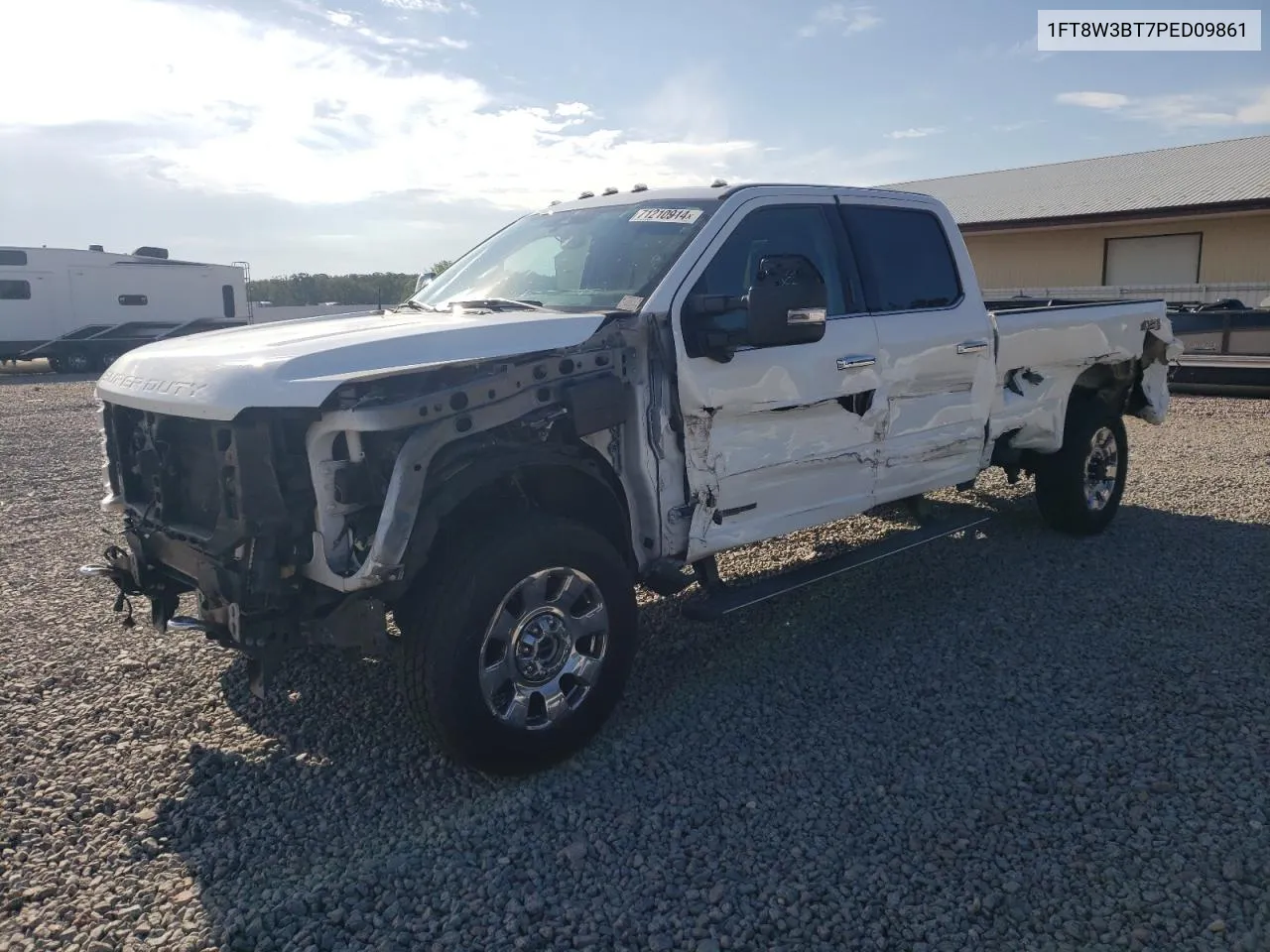 2023 Ford F350 Super Duty VIN: 1FT8W3BT7PED09861 Lot: 71210914