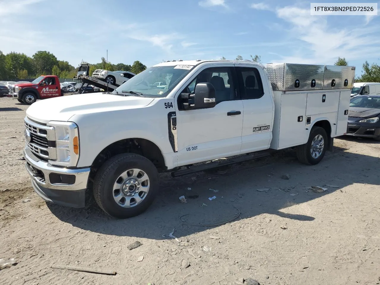 2023 Ford F350 Super Duty VIN: 1FT8X3BN2PED72526 Lot: 71793194