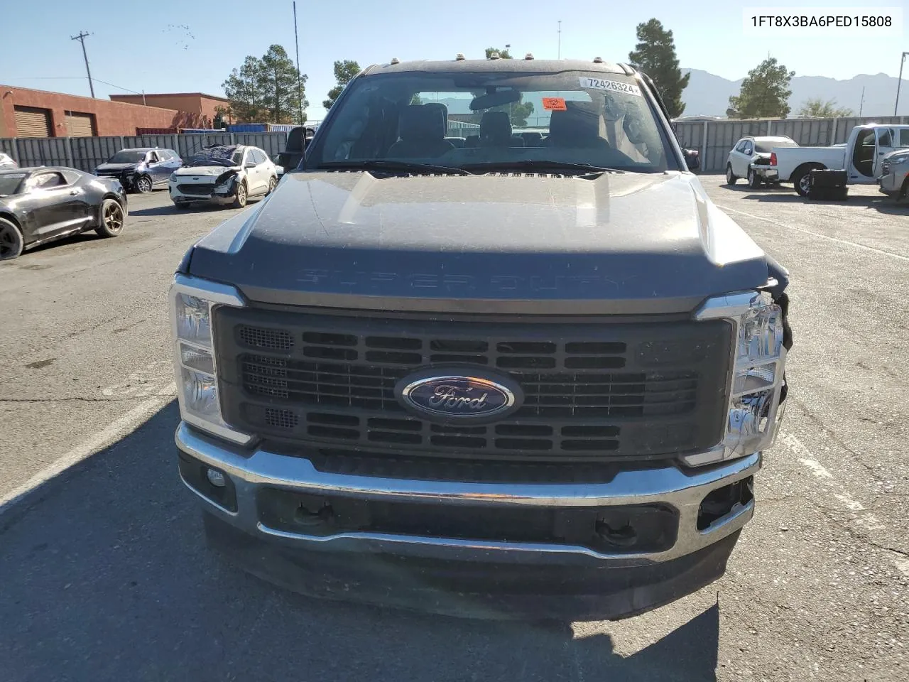 2023 Ford F350 Super Duty VIN: 1FT8X3BA6PED15808 Lot: 72426324