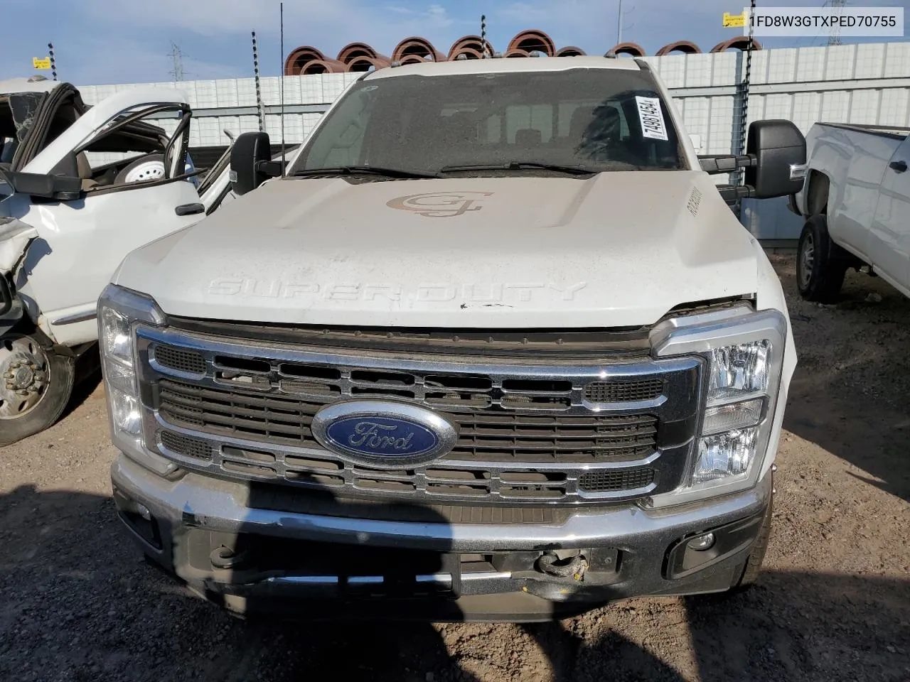 2023 Ford F350 Super Duty VIN: 1FD8W3GTXPED70755 Lot: 74981454