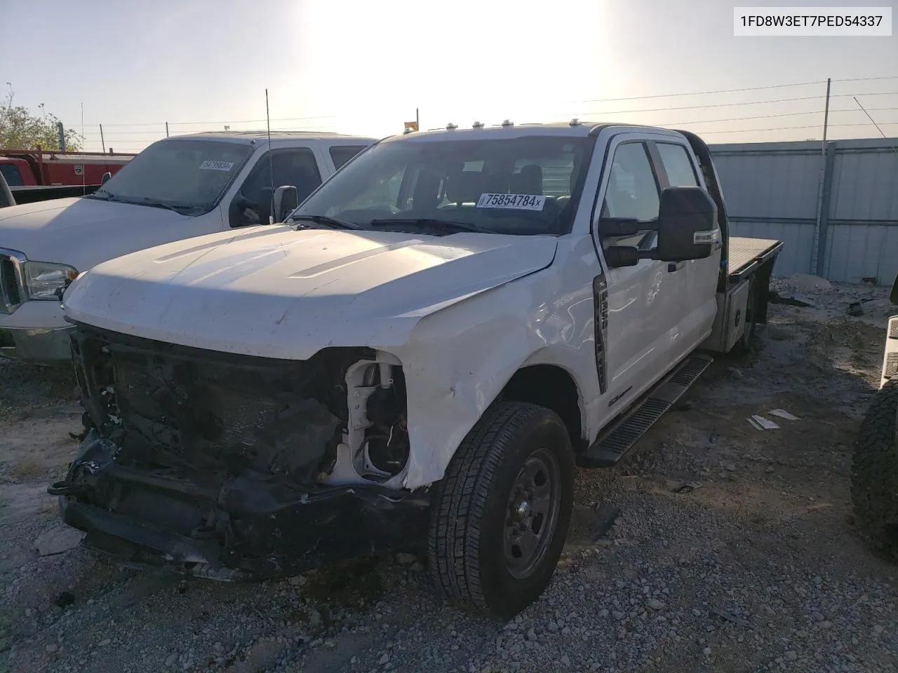 2023 Ford F350 Super Duty VIN: 1FD8W3ET7PED54337 Lot: 75854784