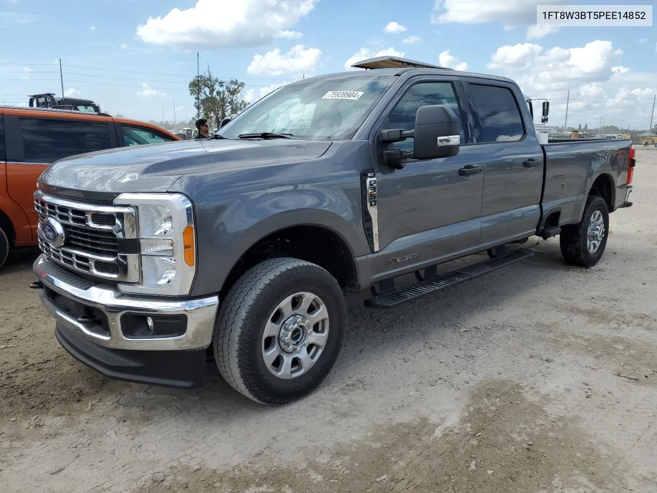 2023 Ford F350 Super Duty VIN: 1FT8W3BT5PEE14852 Lot: 75939904