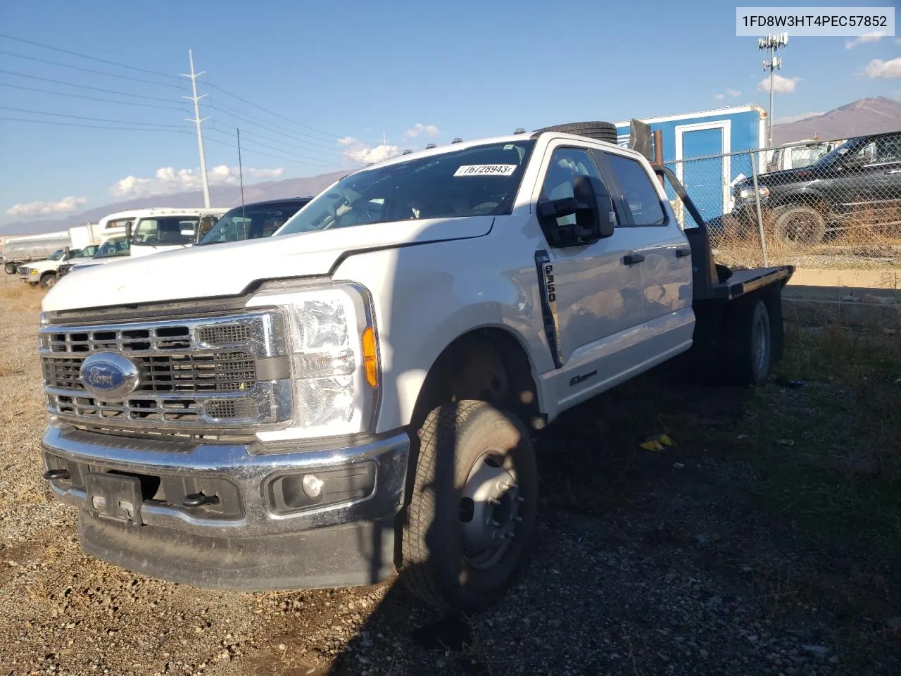 2023 Ford F350 Super Duty VIN: 1FD8W3HT4PEC57852 Lot: 76728943