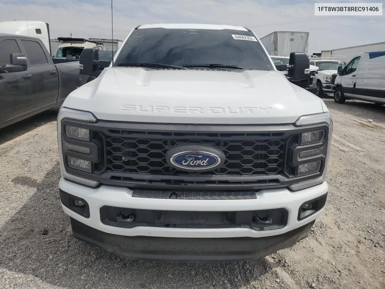 2024 Ford F350 Super Duty VIN: 1FT8W3BT8REC91406 Lot: 64662354