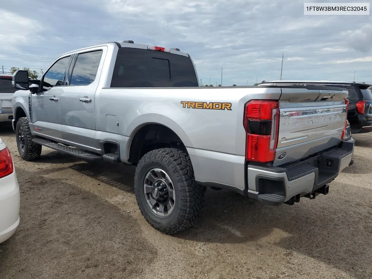 2024 Ford F350 Super Duty VIN: 1FT8W3BM3REC32045 Lot: 73705244