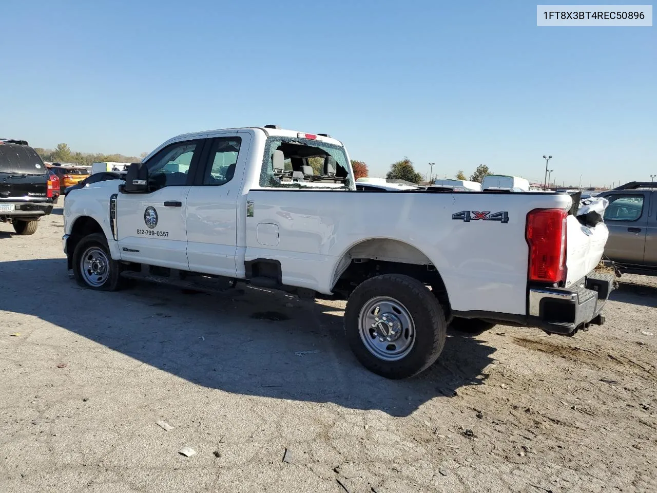 2024 Ford F350 Super Duty VIN: 1FT8X3BT4REC50896 Lot: 76624404