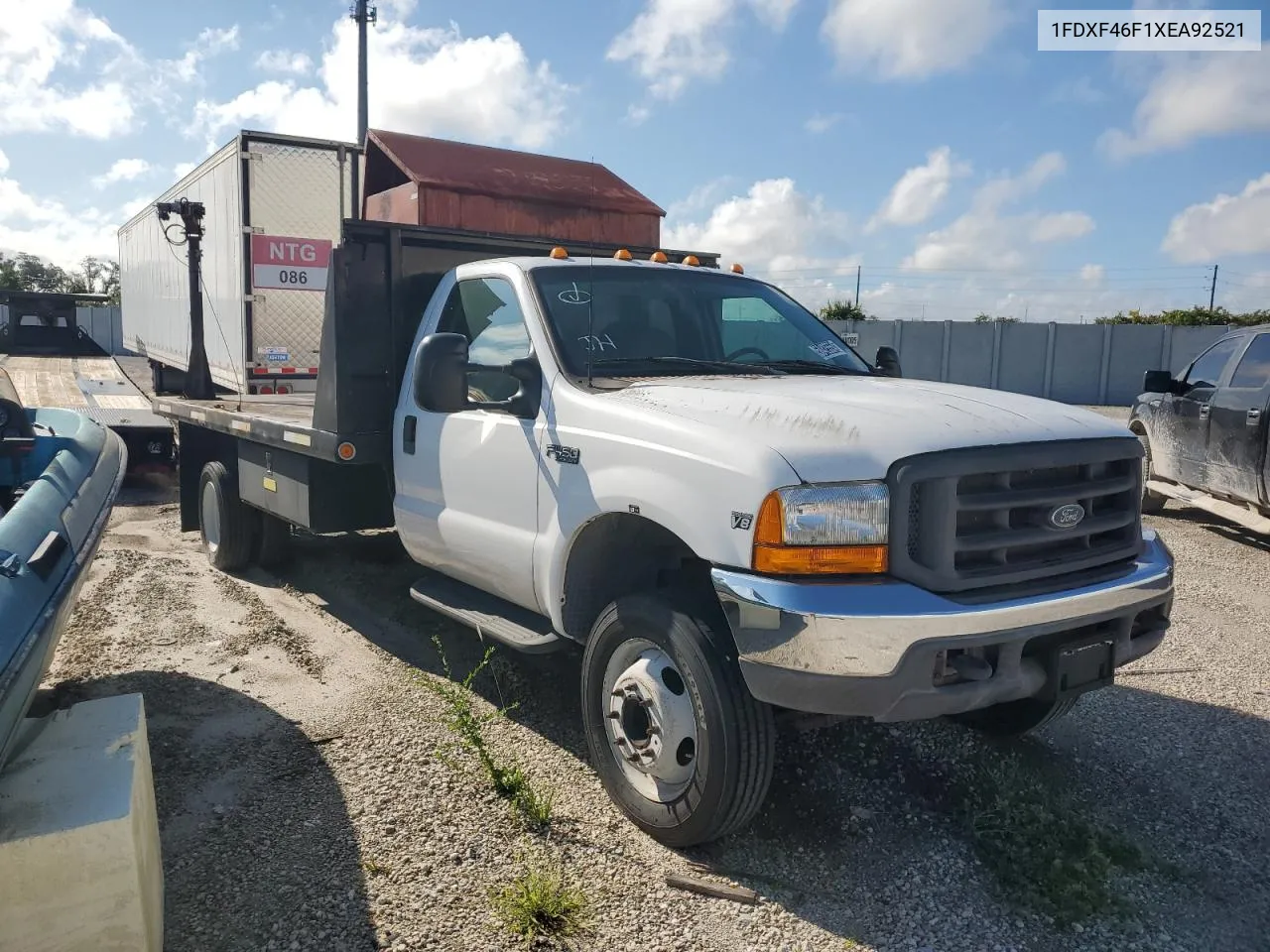 1999 Ford F450 Super Duty VIN: 1FDXF46F1XEA92521 Lot: 58425554